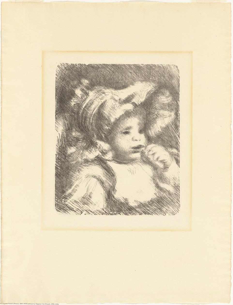 Kind mit einem Keks (Jean Renoir) von Pierre-Auguste Renoir