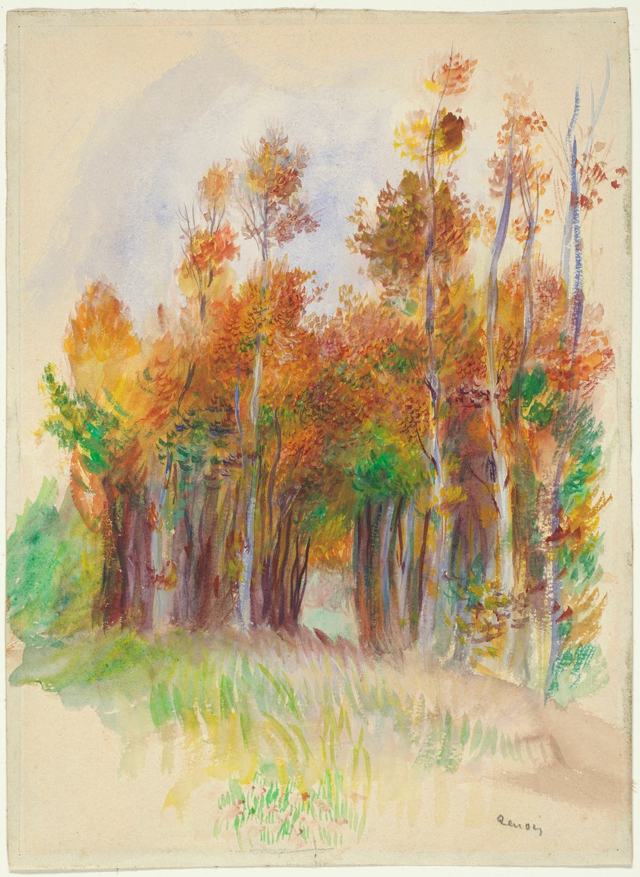 Baumgruppe von Pierre-Auguste Renoir
