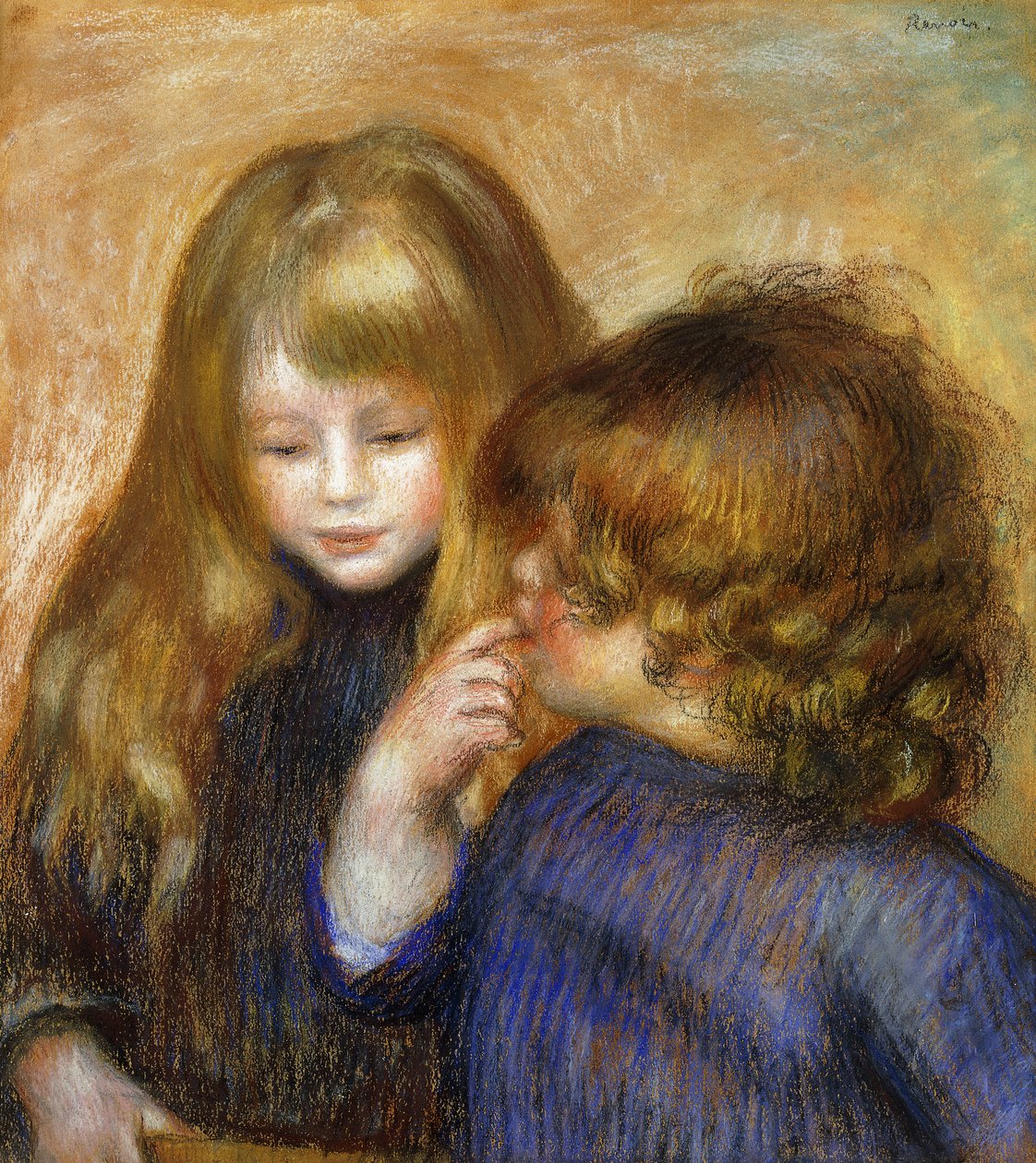 Jean und Coco, ca. 1902 von Pierre-Auguste Renoir