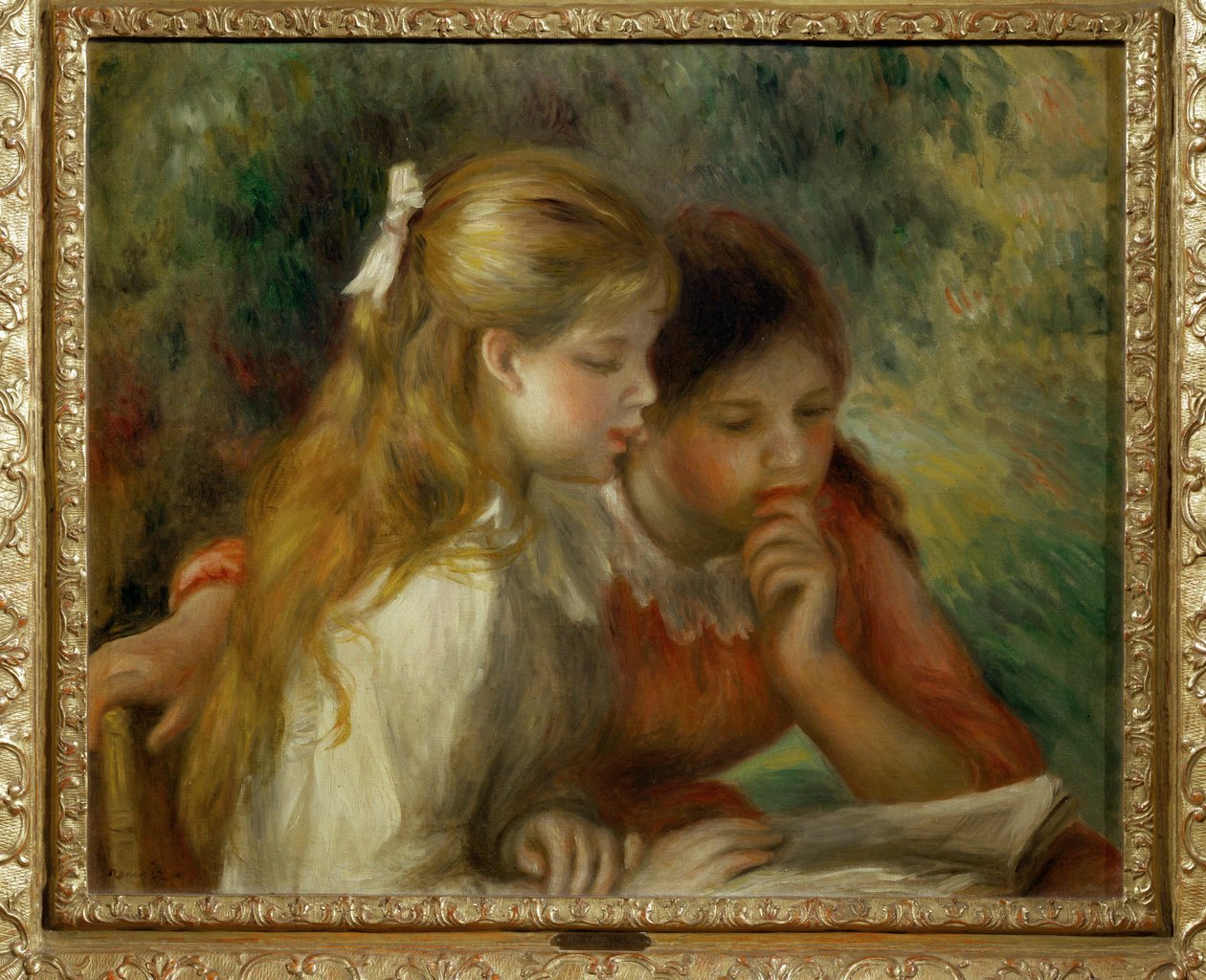 Die Lesung von Pierre Auguste Renoir