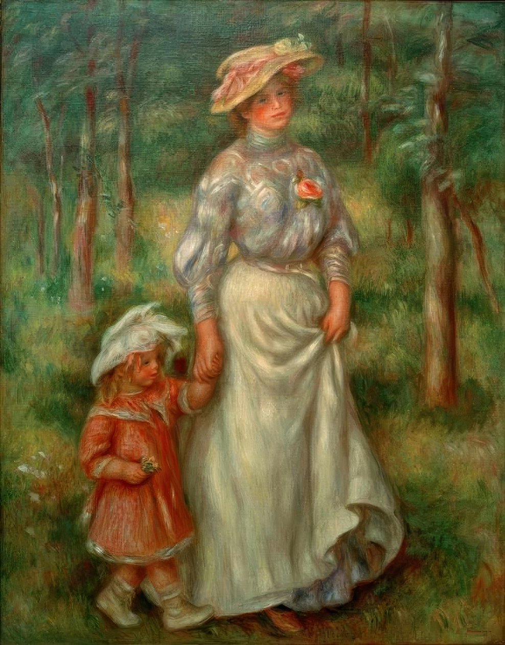 Der Spaziergang von Pierre-Auguste Renoir
