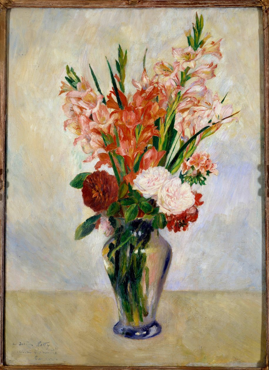 Les glaieuls von Pierre Auguste Renoir