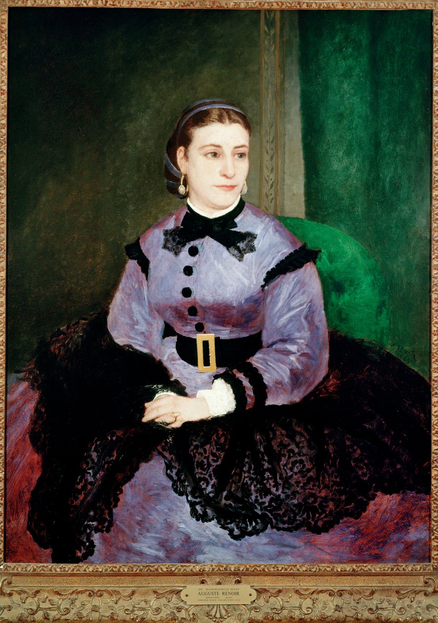 Mademoiselle Sicot von Pierre Auguste Renoir