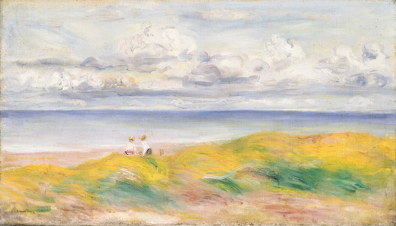 Auf den Klippen, 1880 von Pierre Auguste Renoir