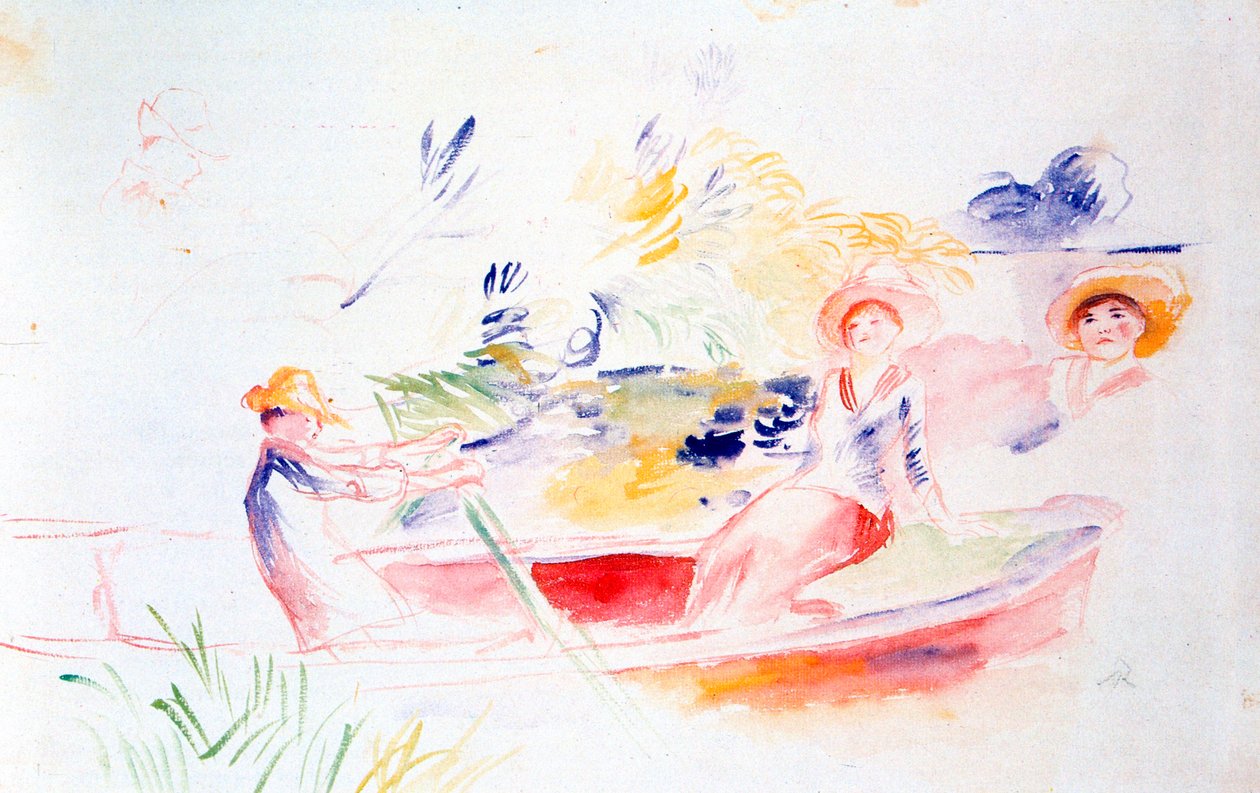 Am Flussufer, 20. Jahrhundert von Pierre Auguste Renoir