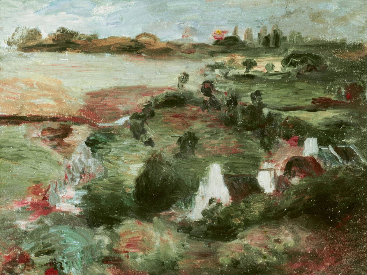 Landschaft der Bretagne von Pierre Auguste Renoir