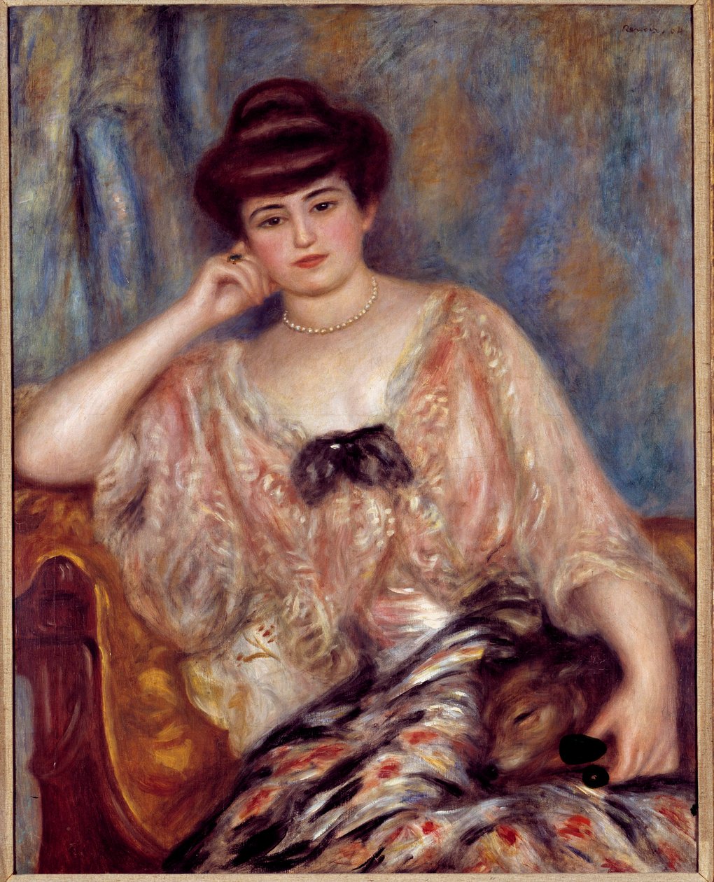 Porträt von Misia Sert (1872-1950) geb. Godebska von Pierre Auguste Renoir