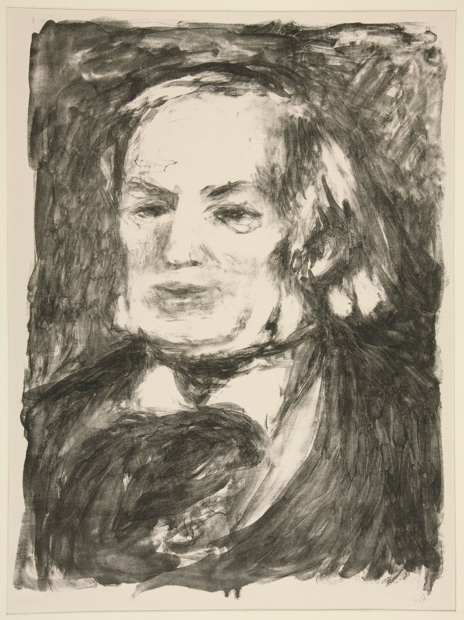 Porträt von Richard Wagner von Pierre Auguste Renoir