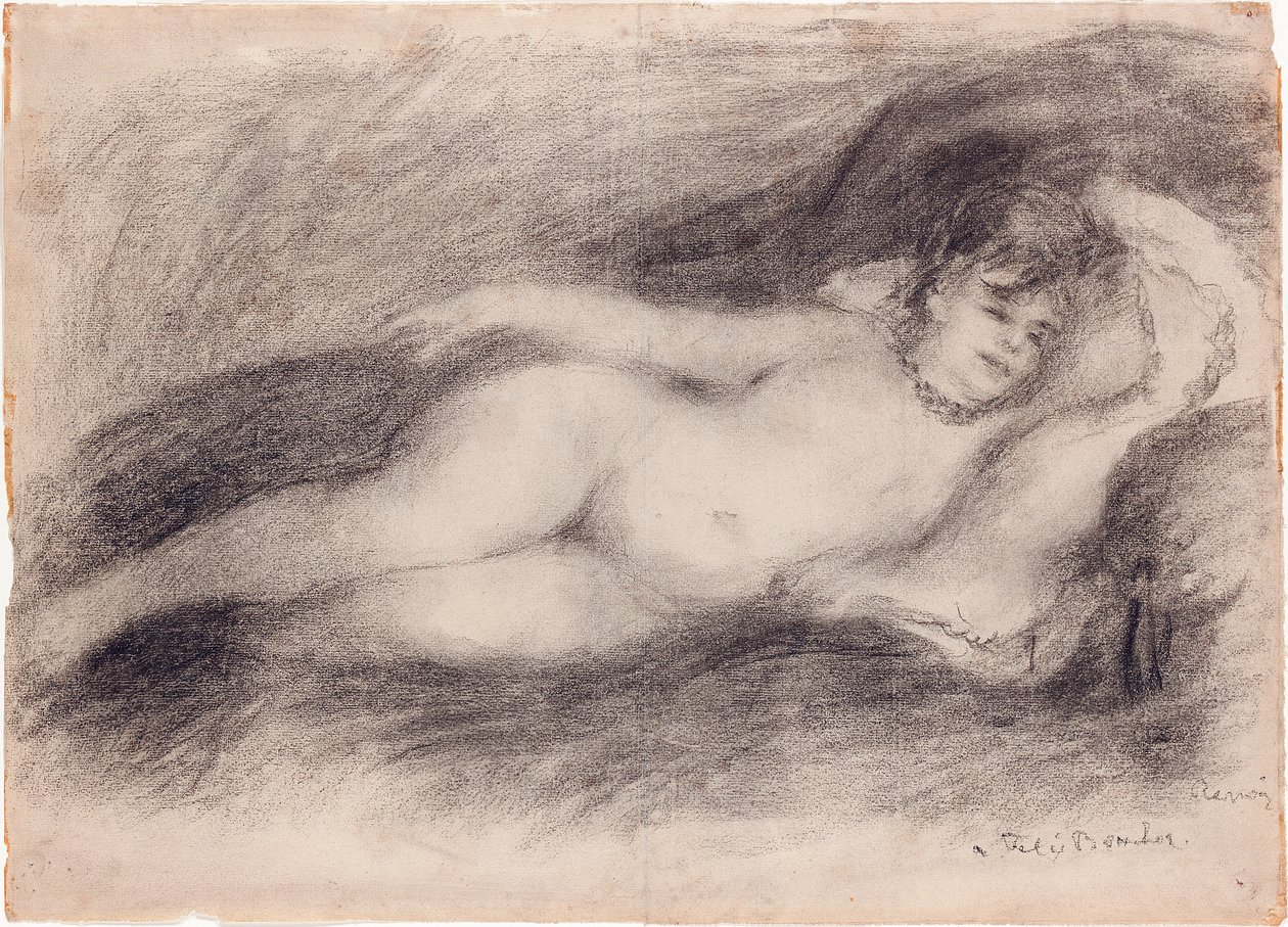 Liegender Akt von Pierre Auguste Renoir