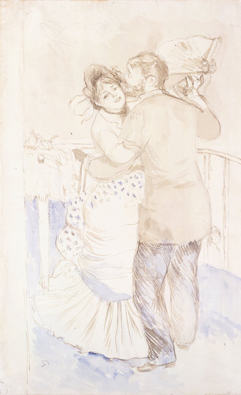 Der Bauerntanz von Pierre-Auguste Renoir