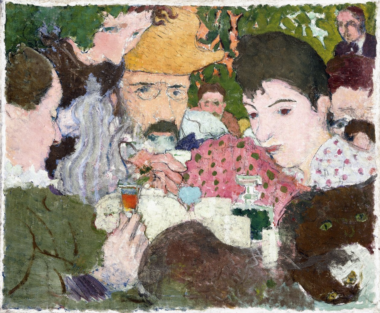 Gartenverkostung, ca. 1891 von Pierre Bonnard