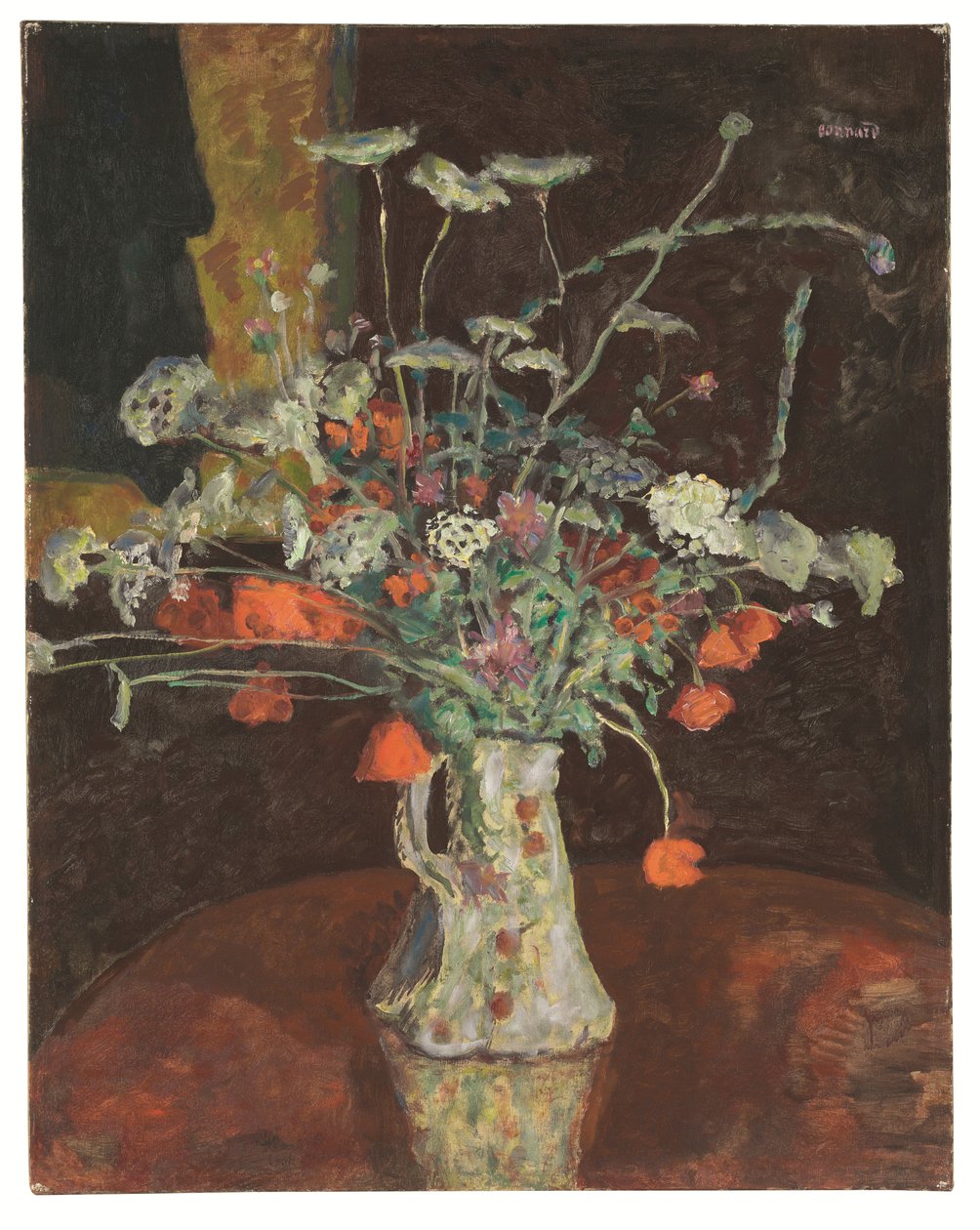 Wiesenblumen, Dolden und Mohn, um 1912 von Pierre Bonnard