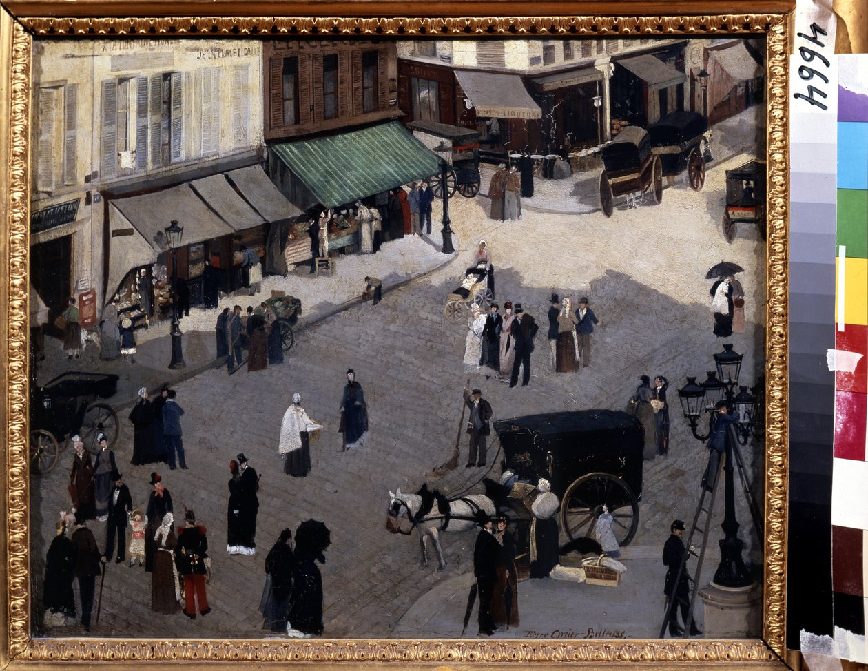 Der Place Pigalle in Paris von Pierre Carriere Belleuse