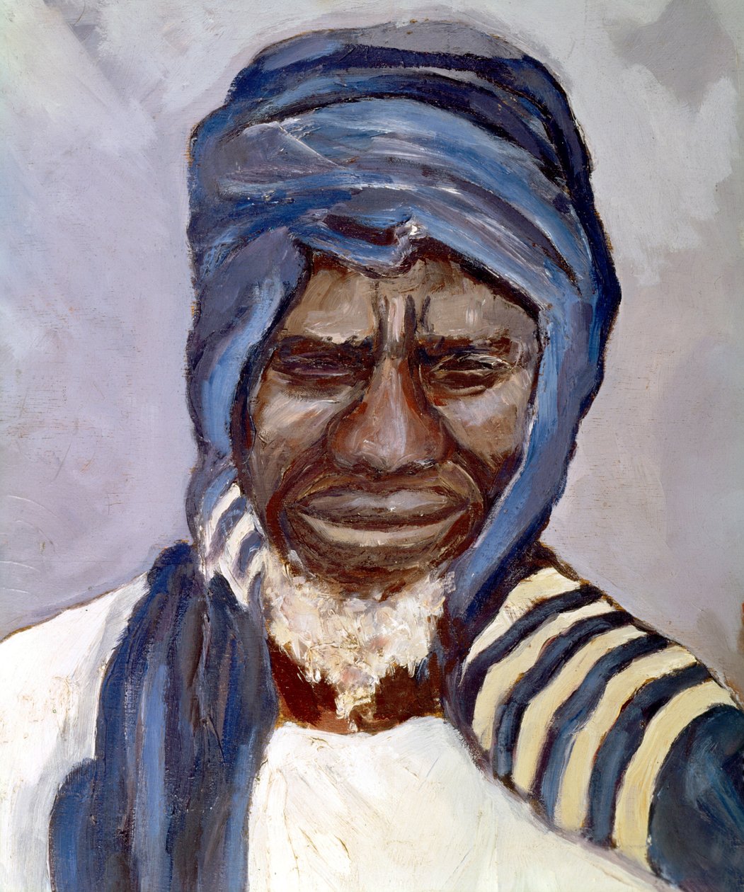 Porträt von Samory Toure, ca. 1870-1890 von Pierre Castagnez