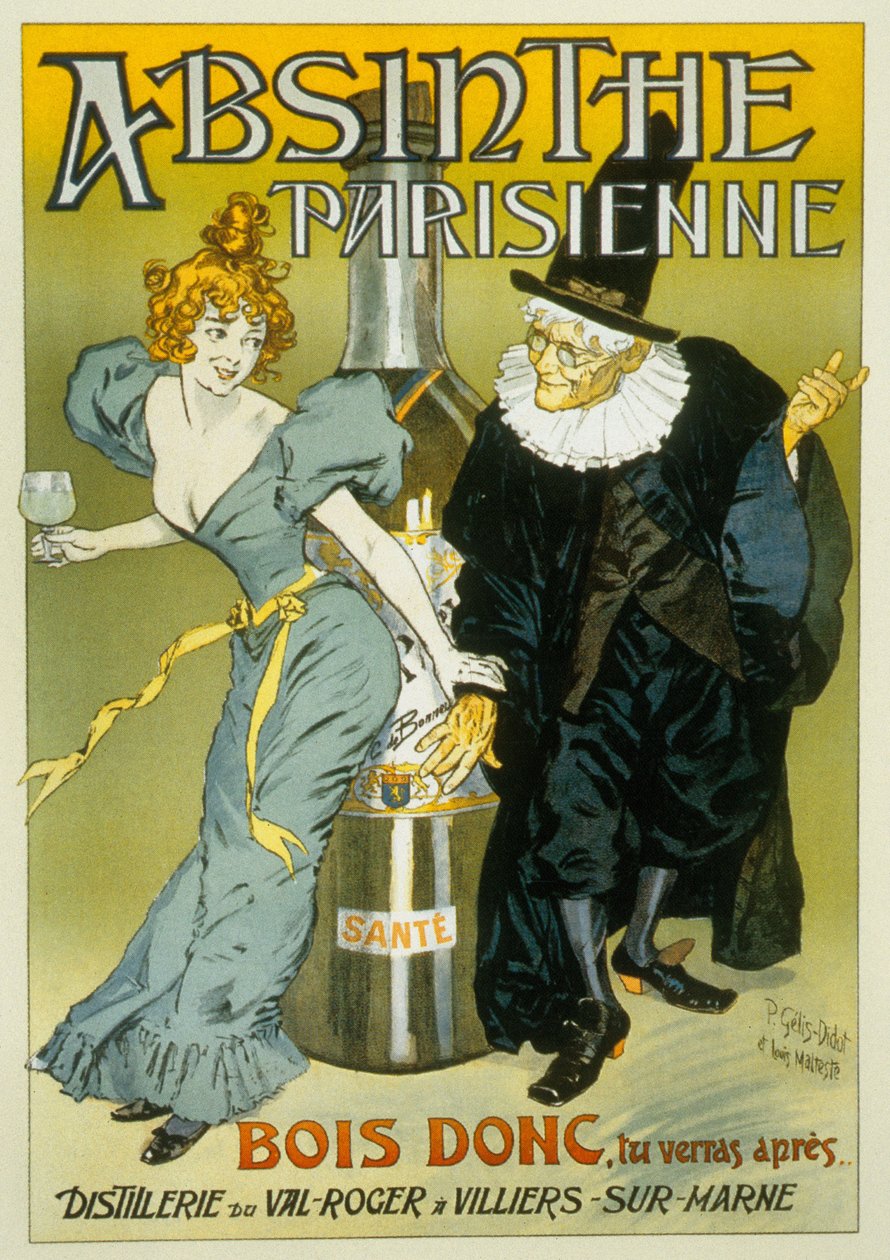 Französische Werbung von Pierre Henri Gelis-Didot und Louis Malteste für 