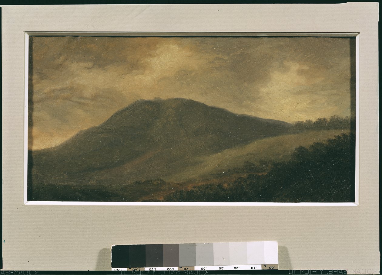 Monte Cavo, nahe Nemi von Pierre-Henri de Valenciennes