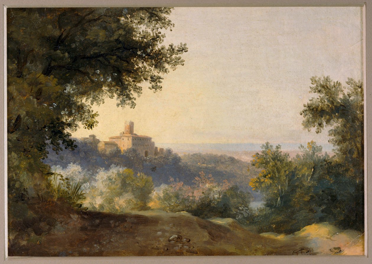 Blick auf Nemi von Pierre Henri de Valenciennes