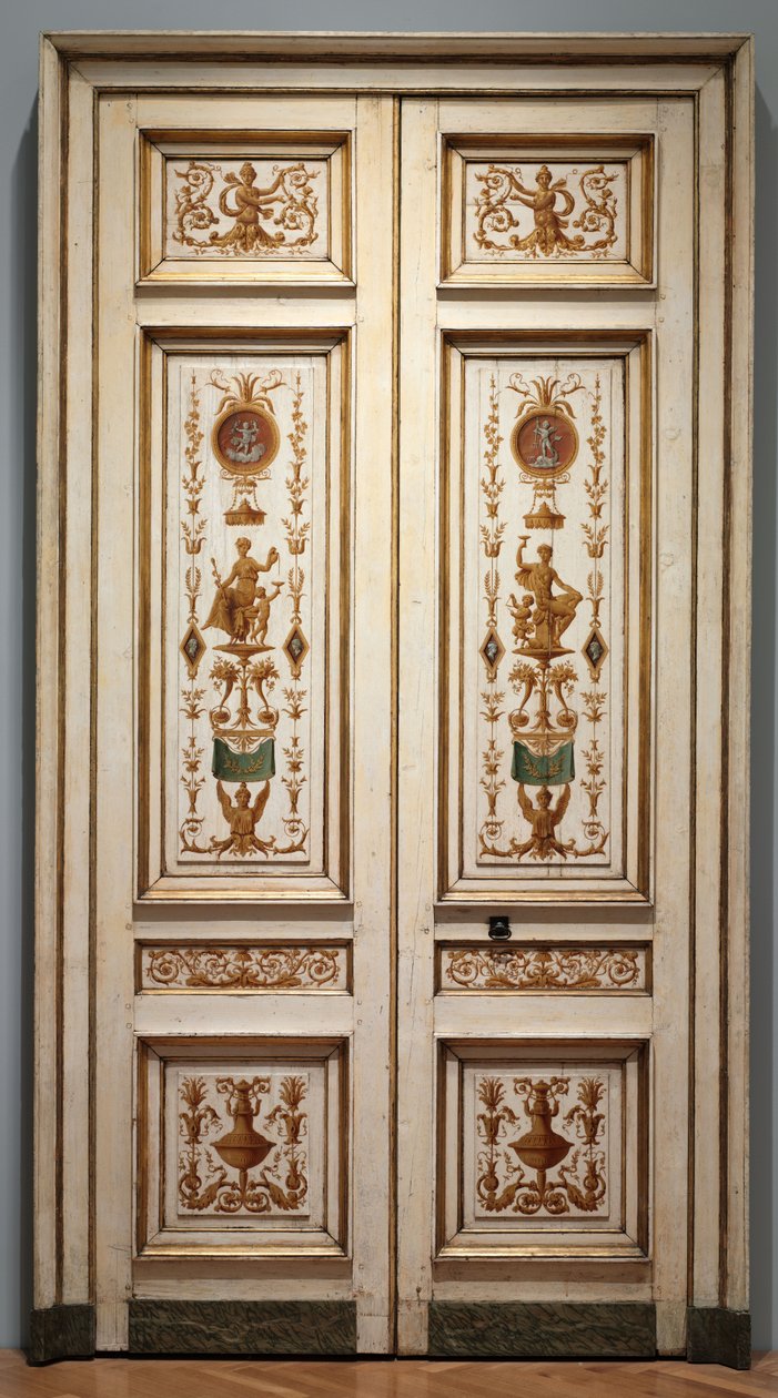 Doppelflügeltüren, 1790er Jahre von Pierre II Rousseau