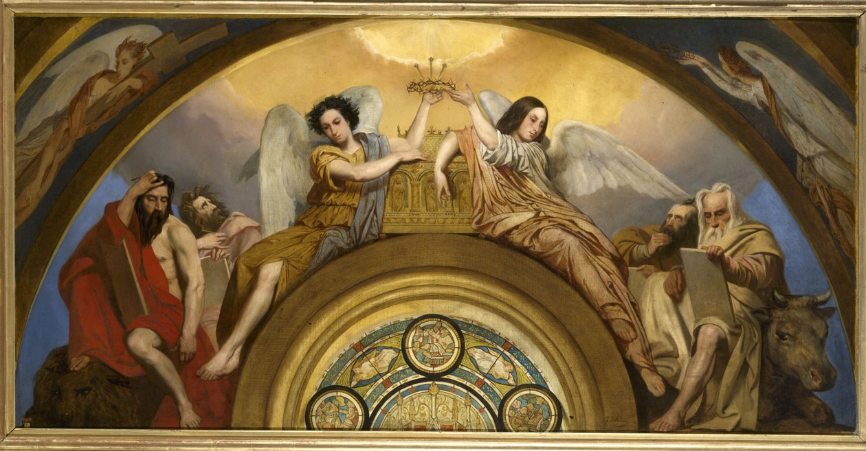 Skizze für die Kirche Saint-Louis-en-l