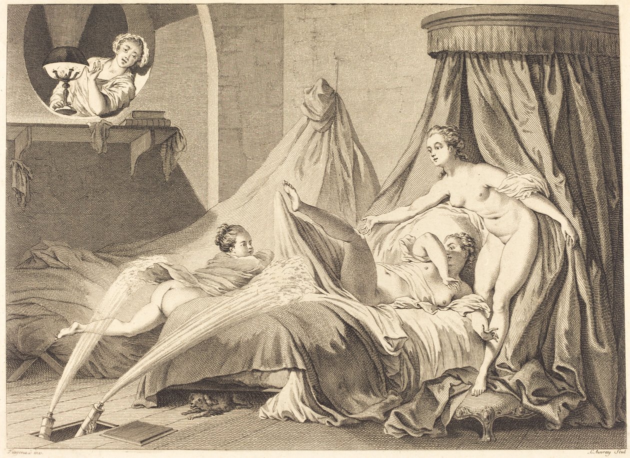 Die Wasserwerke von Pierre Laurent Auvray after Jean Honoré Fragonard