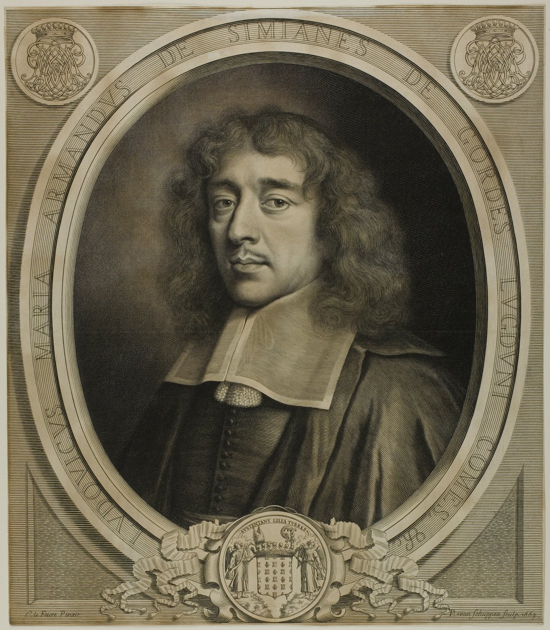 Louis-Marie-Armand de Simianes de Gordes von Pierre Louis van Schuppen