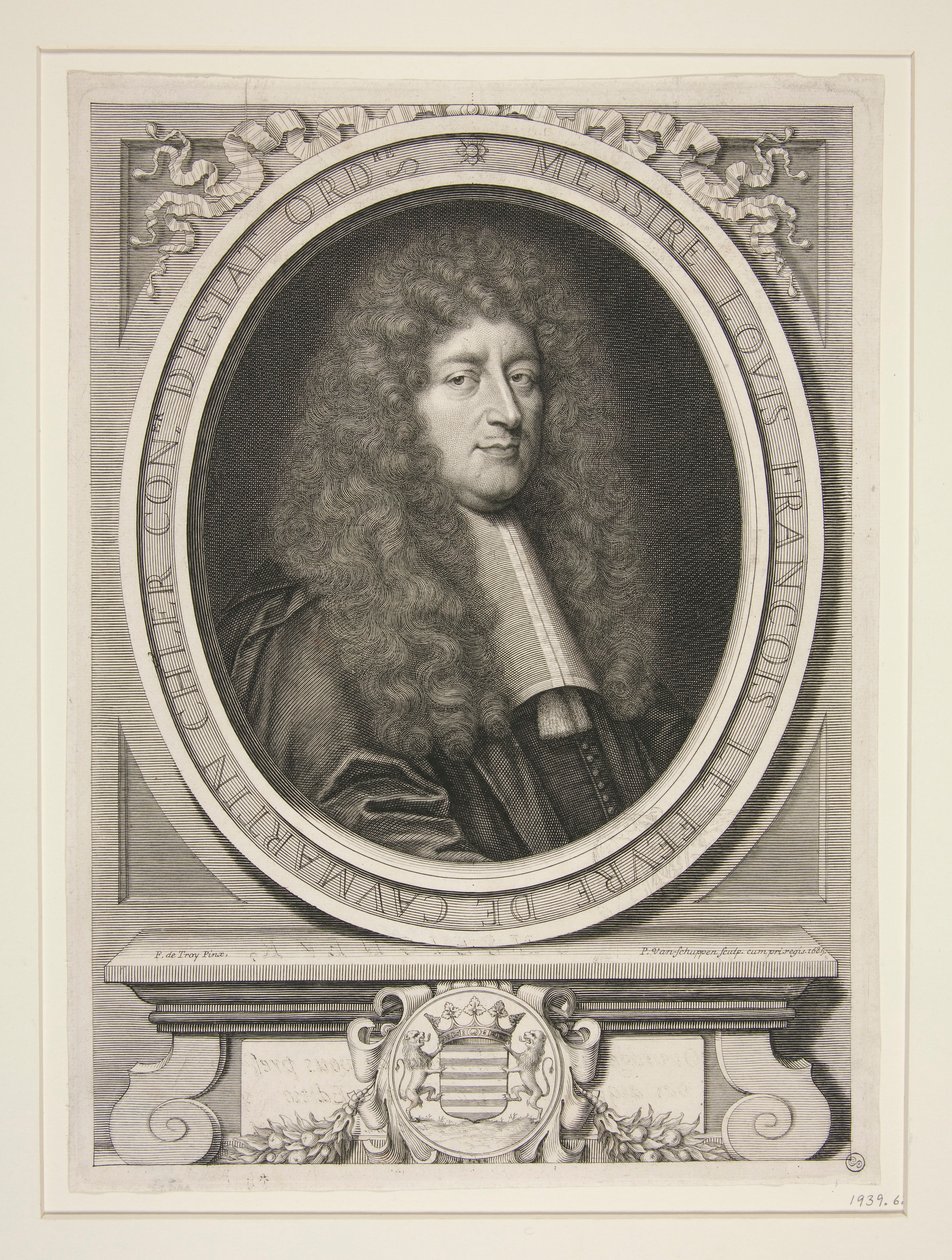 Louis François le Fèvre de Caumartin (1624-1687) von Pierre Louis van Schuppen