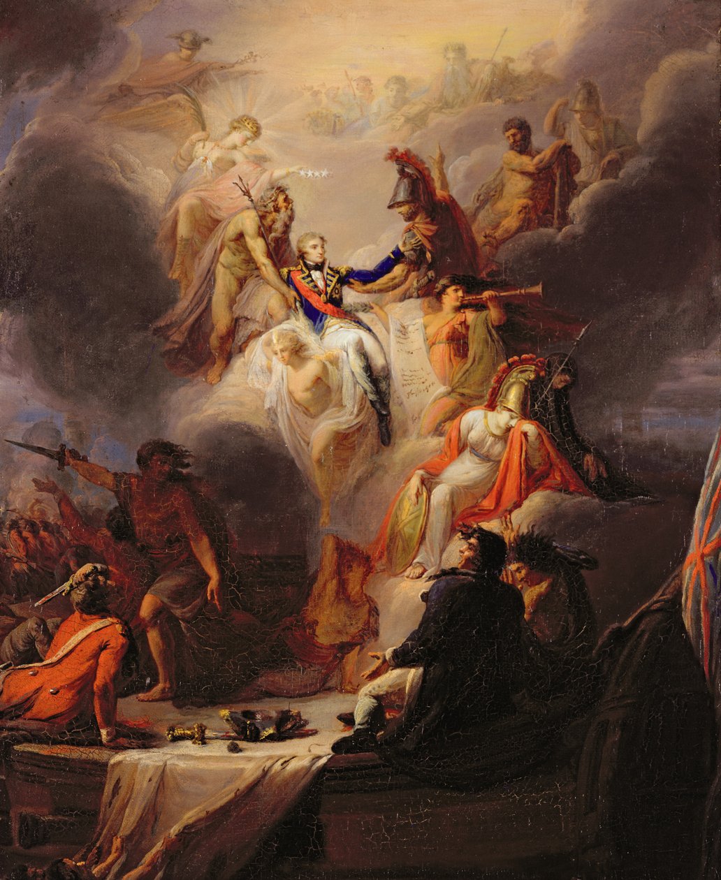 Apotheose von Nelson von Pierre Nicolas Legrand: Kunstdruck