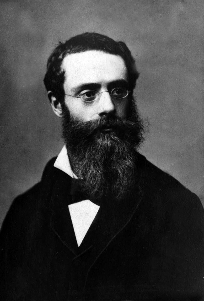 Francis Tattegrain, fotografiert von Pierre Petit zwischen 1880 und 1890, aus der Sammlung Felix Potin, 500 zeitgenössische Berühmtheiten von Pierre Petit