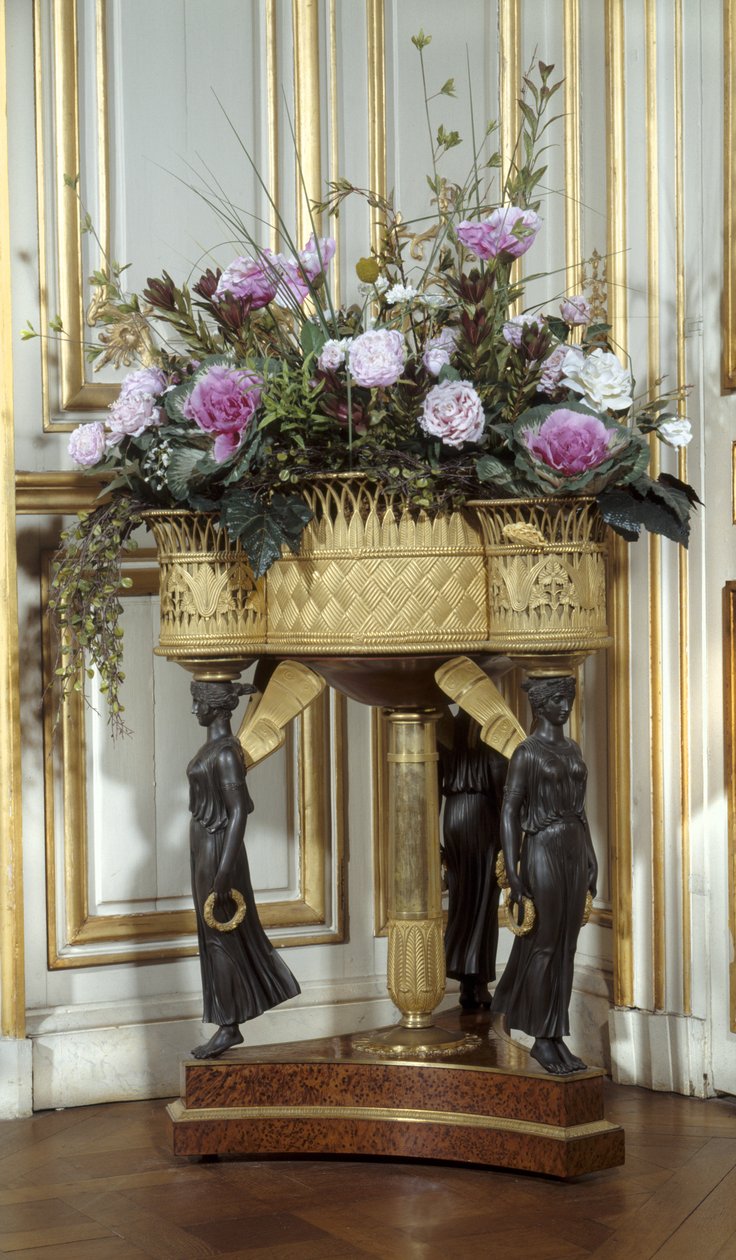 Jardiniere mit vier Körben in Goldbronze um 1807 von Pierre Philippe (attr. to) Thomire