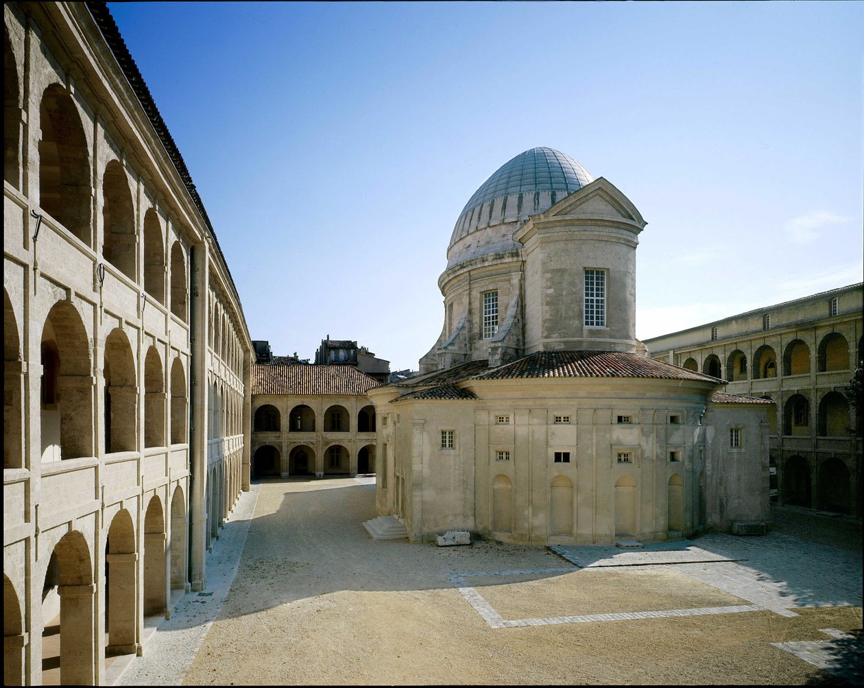 Kirche von La Vieille Charite, Kloster von Marseille, Frankreich. Barockarchitektur, von Pierre Puget von Pierre Puget