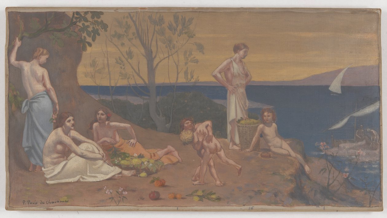 Doux Pays (Angenehmes Land) von Pierre Puvis de Chavannes