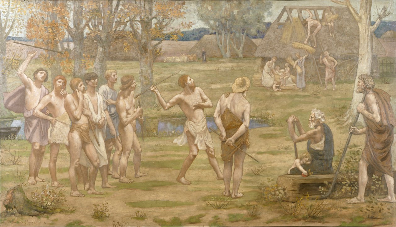 „Ludus Pro Patria“ von Pierre Puvis de Chavannes