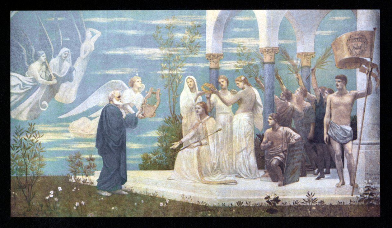 Victor Hugo - Porträt von Pierre Puvis de Chavannes