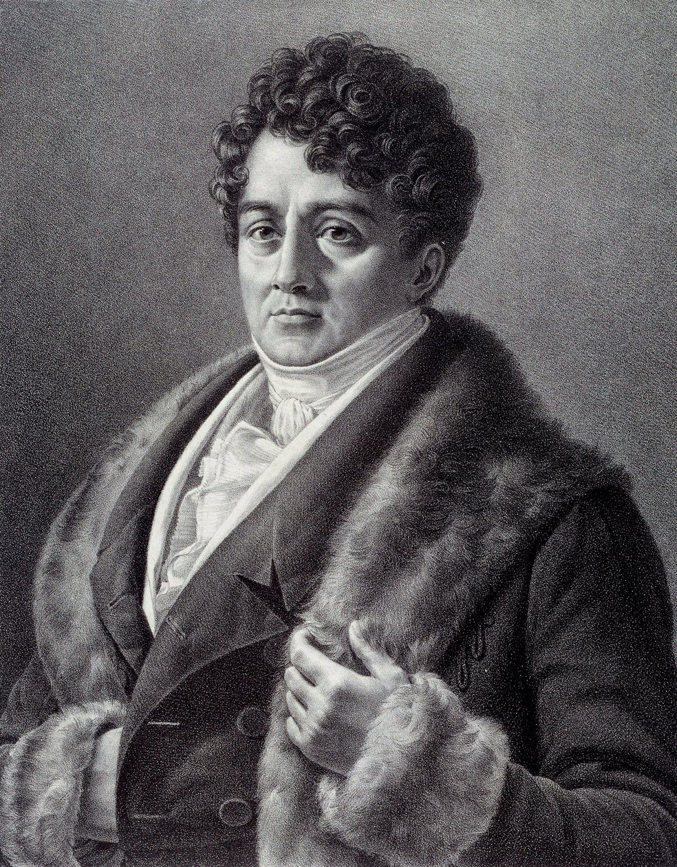 Porträt von Francois-Joseph Talma, französischer Schauspieler von Pierre Roch Vigneron