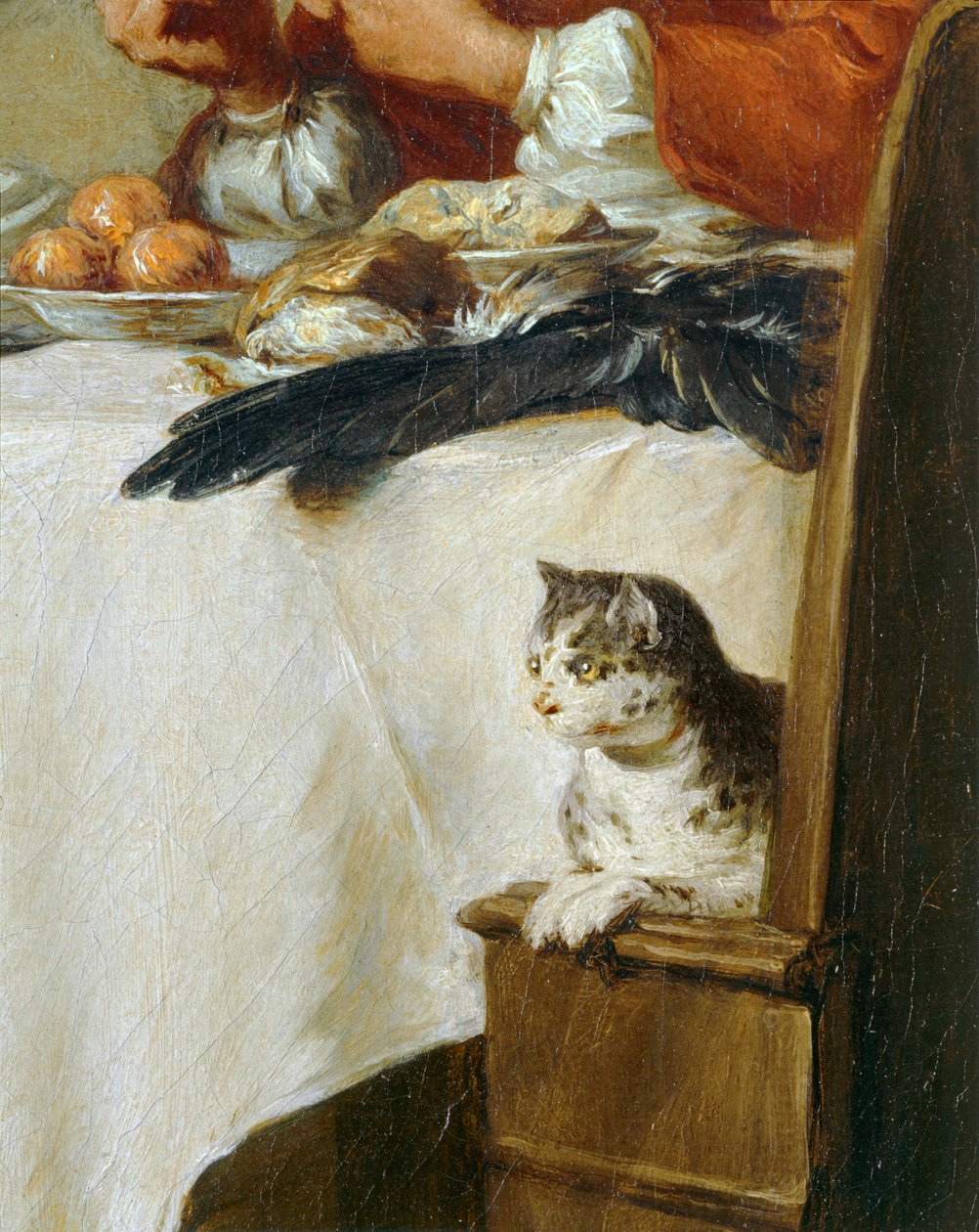 Der Falke, aus den Fabeln von Lafontaine von Pierre Subleyras