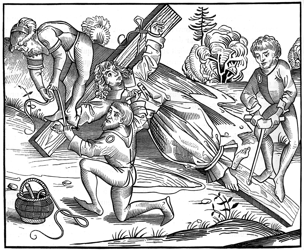 Das Kind Richard von Pontoise, von Juden gekreuzigt von Pierre Wolgmuth