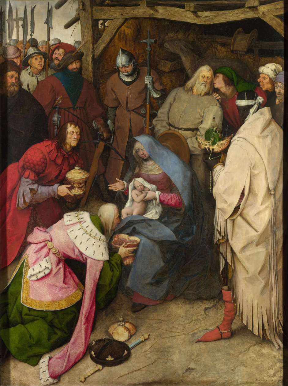 Anbetung der Könige von Pieter Bruegel the Elder