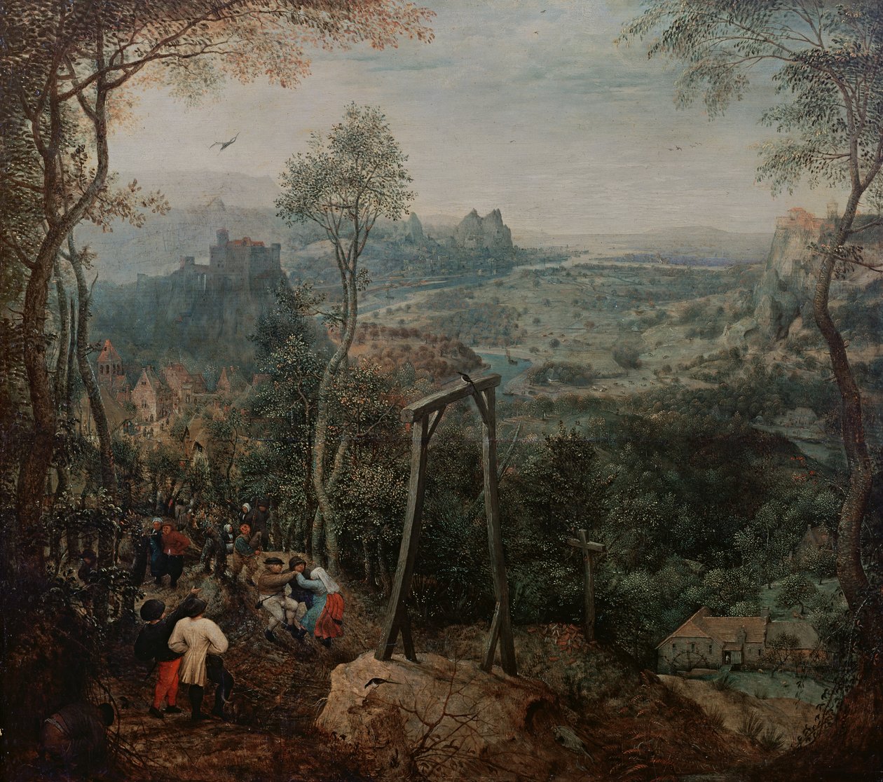 Die Elster am Galgen von Pieter Bruegel the Elder
