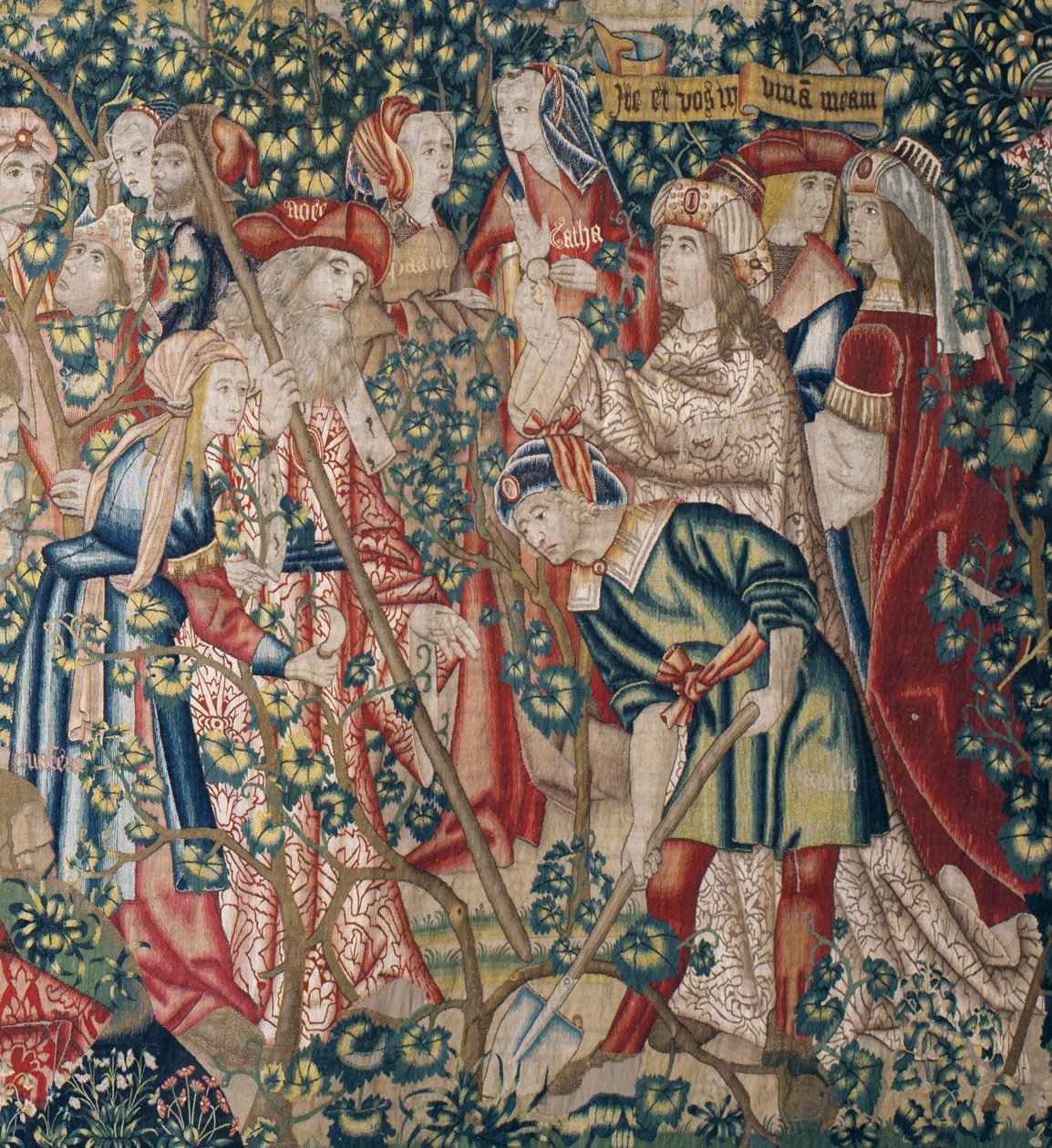 Das Gleichnis von den Arbeitern im Weinberg, ca. 1500 von Pieter (studio of) Coecke van Aelst