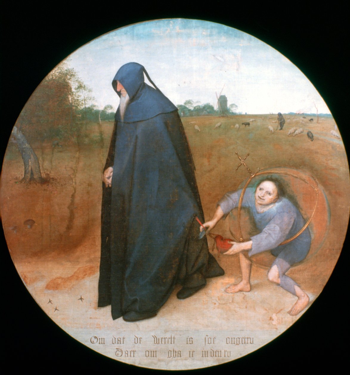 Misanthrop, 1568 von Pieter Bruegel the Elder