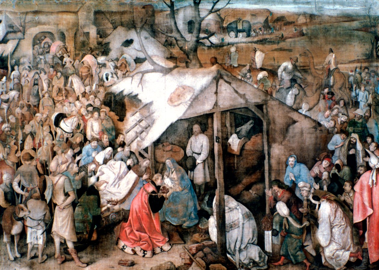 Die Anbetung der Könige, ca. 1556-1562 von Pieter Bruegel the Elder