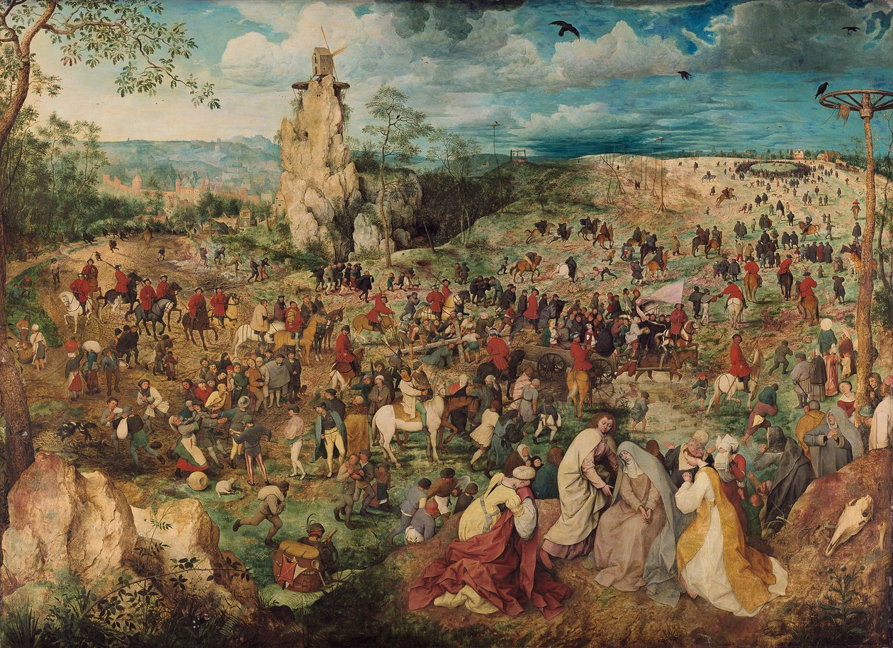 Kreuztragung Christi von Pieter Brueghel the Elder