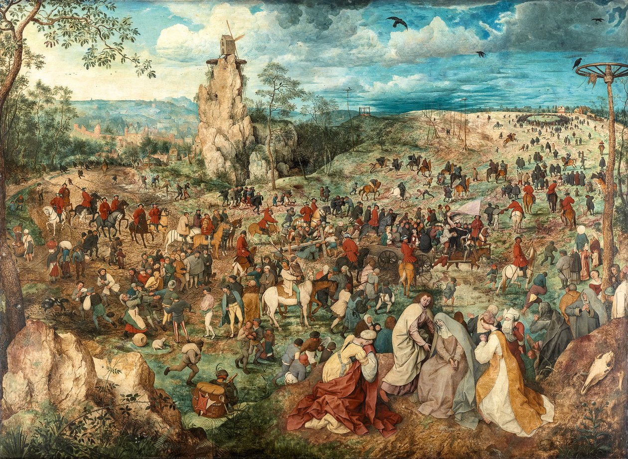 Kreuztragung Christi von Pieter Brueghel the Elder