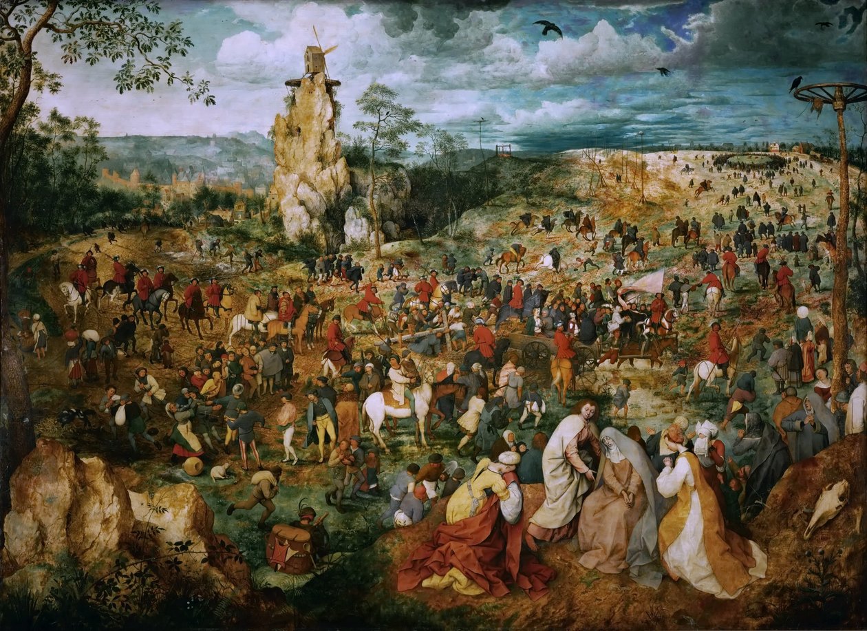 Die Kreuztragung von Pieter Brueghel the Elder