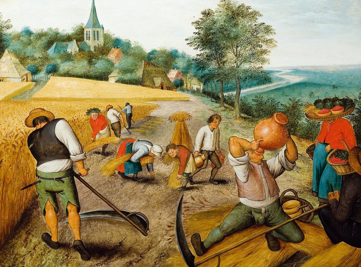 Die vier Jahreszeiten: Sommer, zweite Hälfte des 16. Jahrhunderts von Pieter Brueghel the Younger
