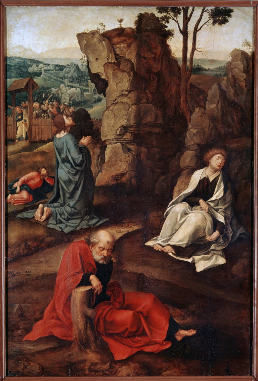 Das Gebet im Garten Gethsemane von Pieter Coecke van Aelst