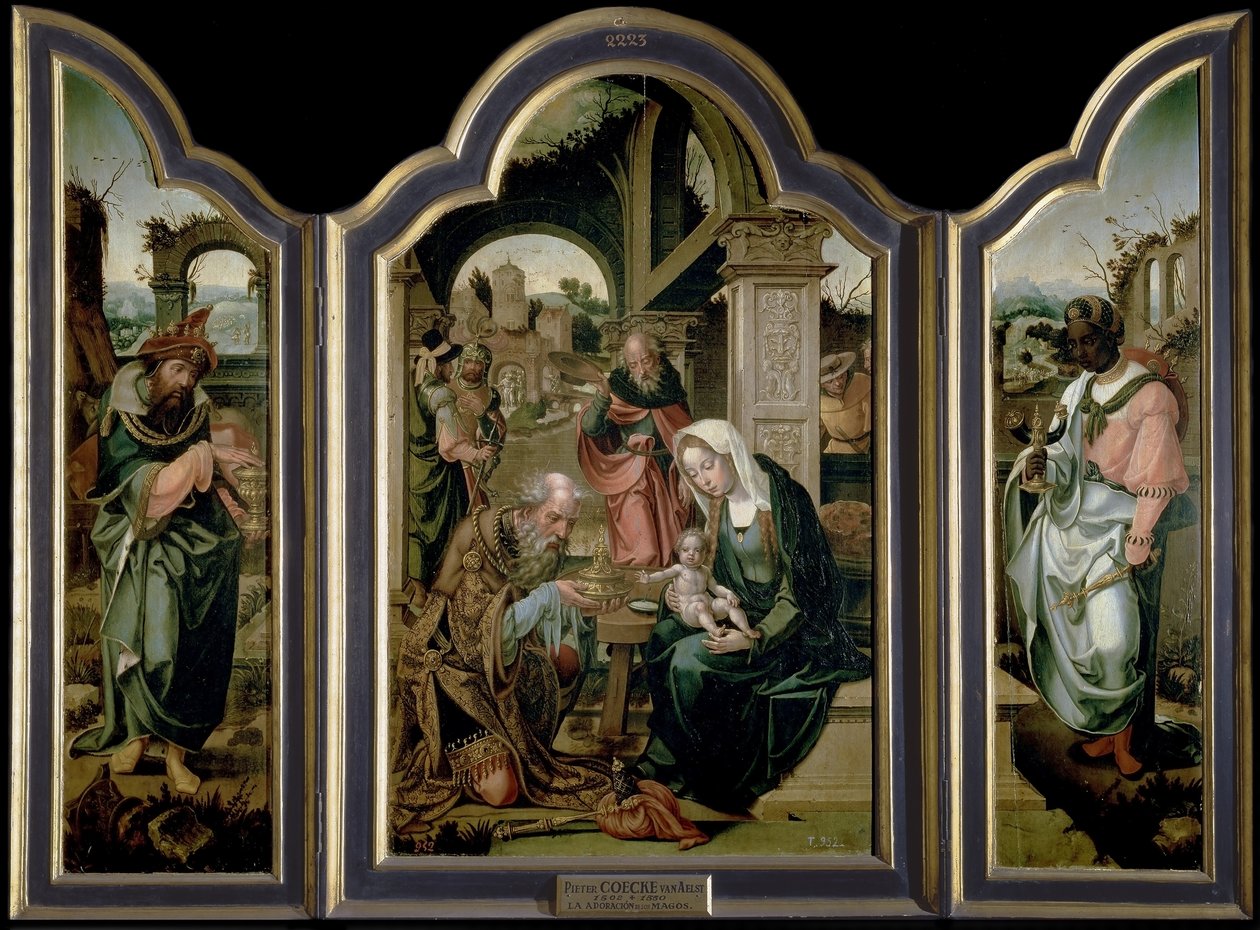 Die Anbetung der Könige von Pieter Coecke van Aelst