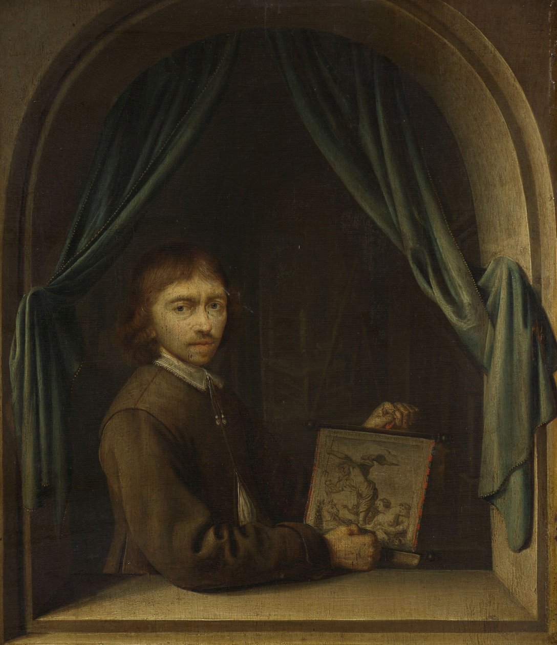 Selbstporträt von Pieter Cornelisz van Egmondt