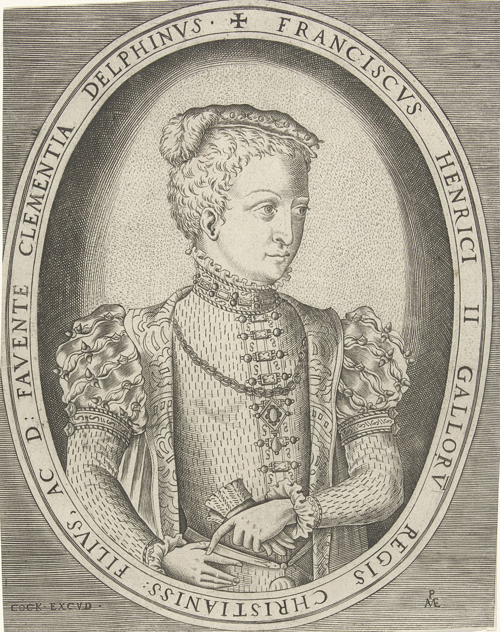 Porträt von Franz II. von Frankreich 1544-1560 von Pieter Heyden van der