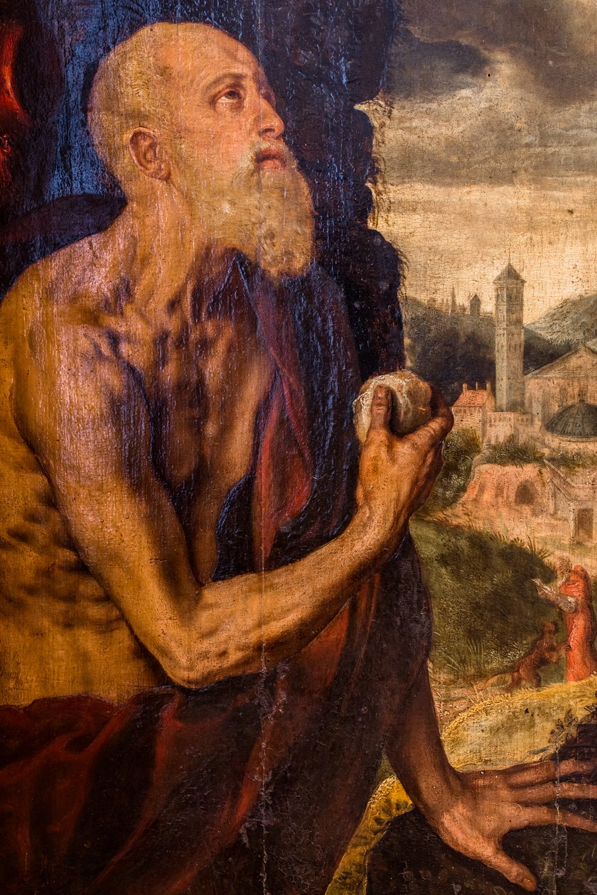 Der reuige Heilige Hieronymus von Pieter Jansz. Pourbus